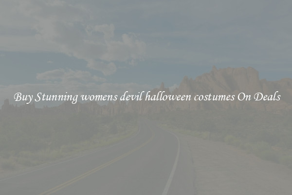 Buy Stunning womens devil halloween costumes On Deals