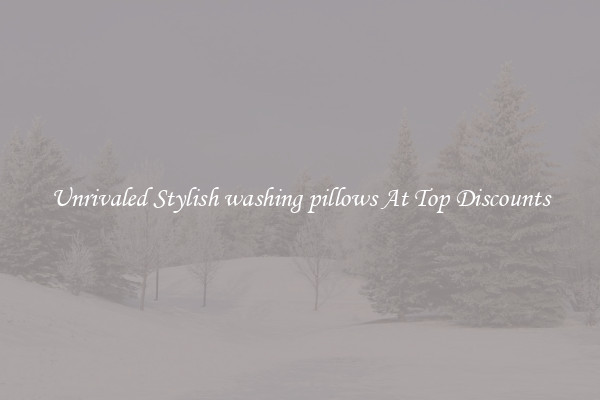 Unrivaled Stylish washing pillows At Top Discounts